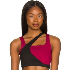 ELEVEN BY VENUS WILLIAMS NWT PLUM GODDESS COLORBLOCK TENNIS SPORTS BRA